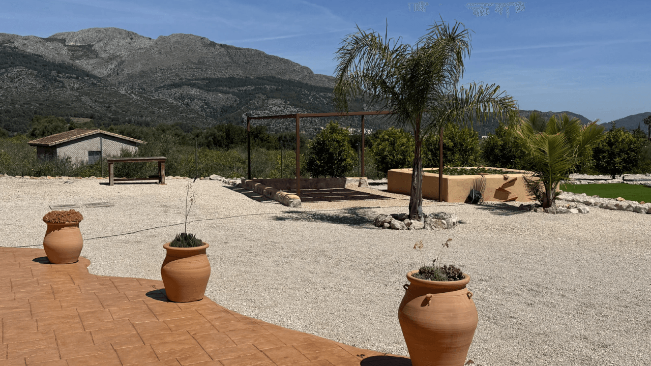 Eine Oase der Ruhe. Traumhaftes Finaanwesen mit großem Grundstück und 100% Privatsphäre nahe Denia, Oliva, Javea.