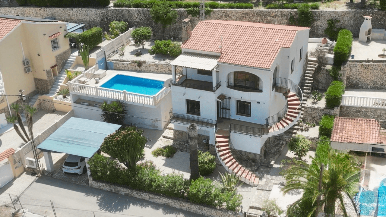 Villa mit Meerblick in ausgezeichneter Lage in Calpe